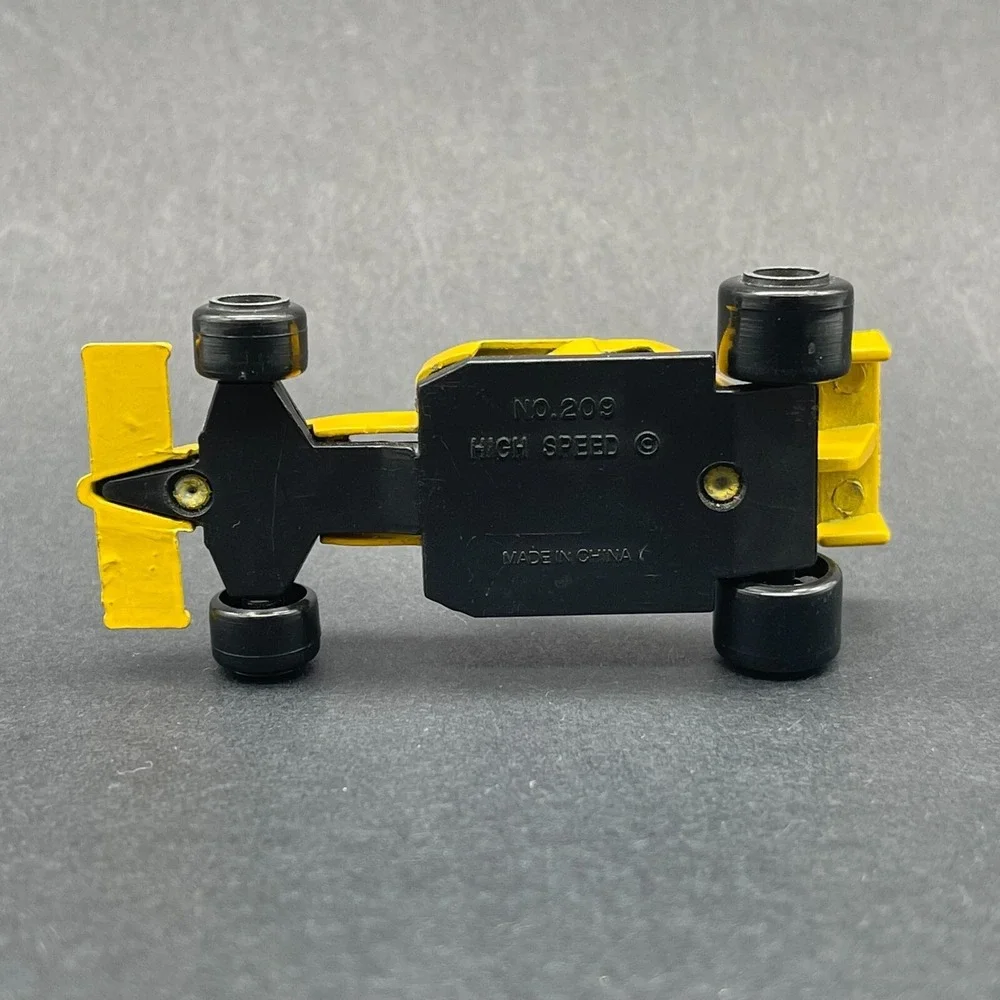 High Speed No. 209‎ Express Formula 1 Racing Car #9 Yellow Diecast 1/64 Scale